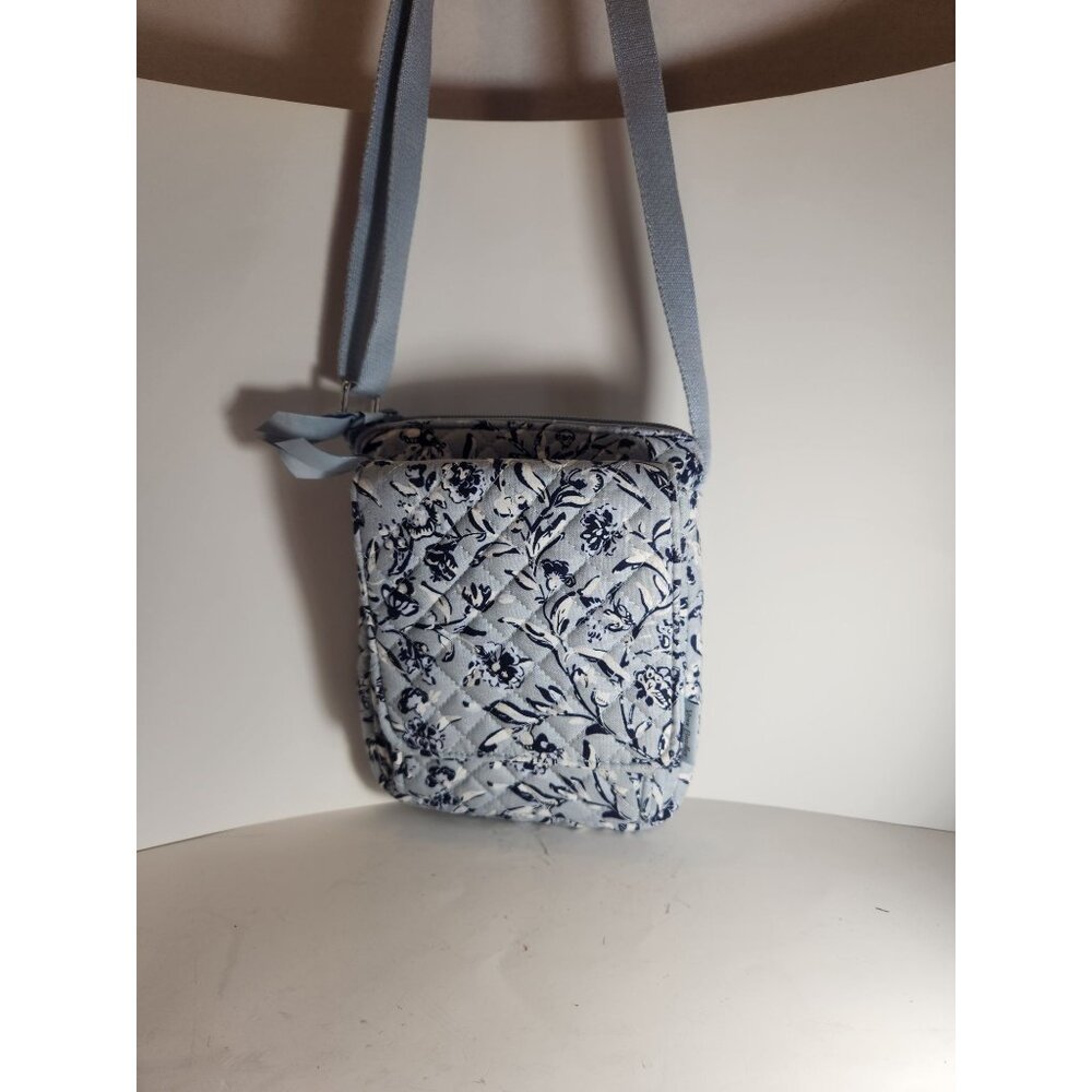 Vera Bradley Rfid Mini Hipster - Perennials Gray